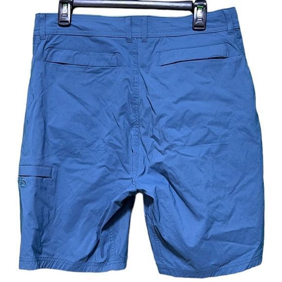 NWT Reel Life Mens Riptide Shorts Stretch Water-Resistant Pockets Teal Medium - Picture 2 of 5